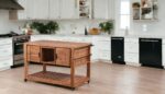Sleek WoodCraft Trolley Size 86cm x 175cm x 75cm - Image 2