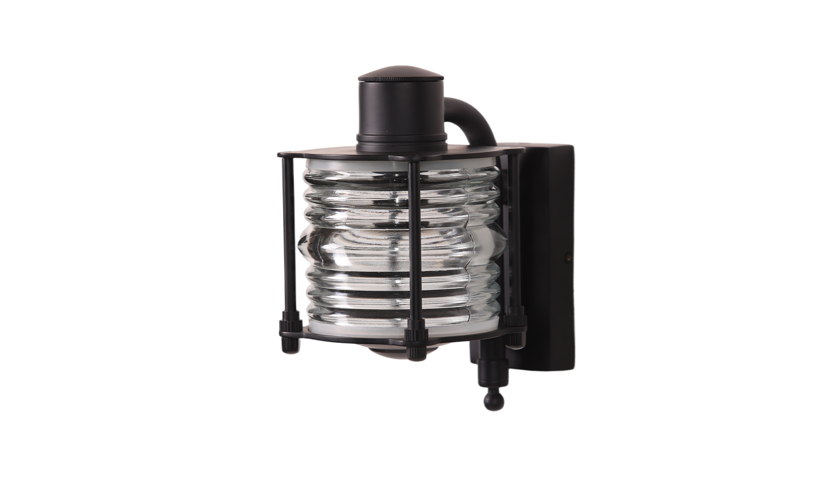 MP30361-1.jpg Torbay Wall Lamp Matt Black - Image 1