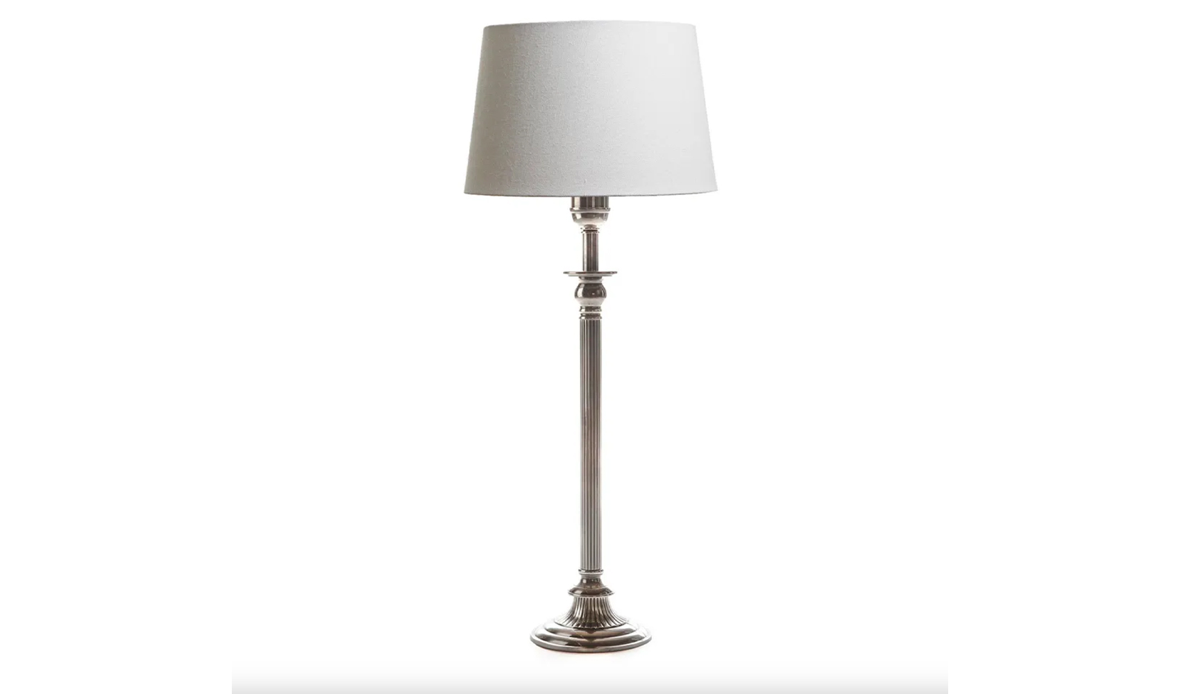 MP50351-1.jpg Chelsea Table Lamp Antique Silver Without Shade - Image 1
