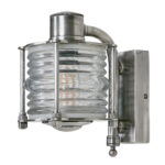 Torbay Wall Lamp Antique  Silver