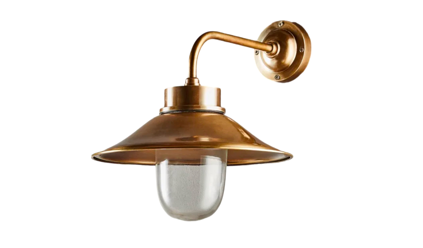 MP57058-1.jpg Sandhurst Wall Lamp Antique Brass - Image 1