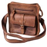 Dark Brown Chic Side Sling" 8.75Cmx7.75Cmx2.5Cm