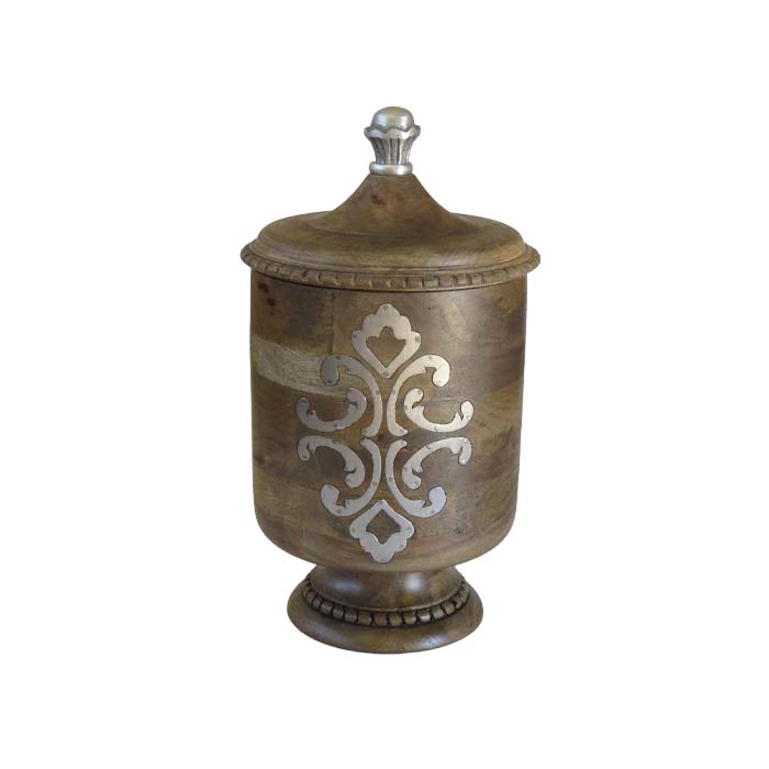 AC99455.jpg Ornamental Jar 19Cmx19Cmx14.50Cm - Image 1
