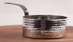 Saucepan With Black Handles 3 Portion 25.5Cmx15Cmx6Cm