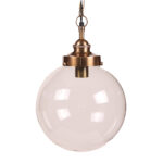 Celeste Hanging Lamp Antique Brass