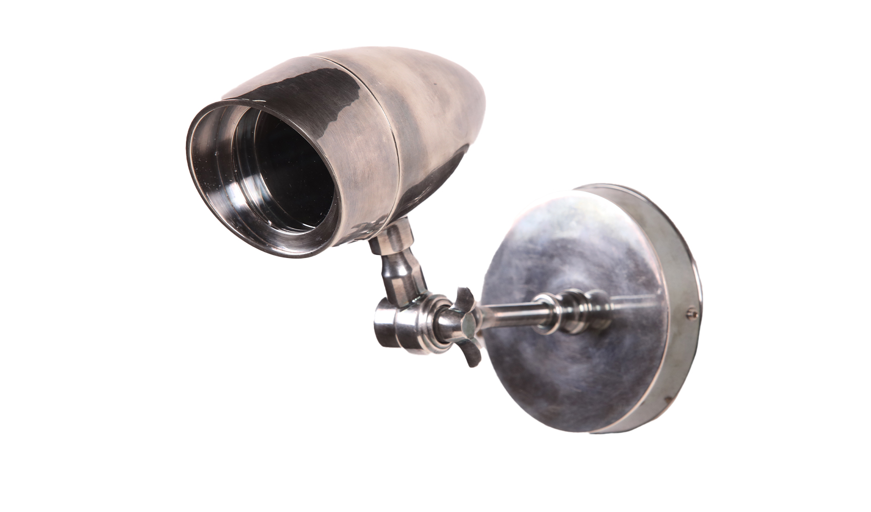 Hudson Wall Lamp Antique Silver Hudson Wall Lamp Antique Silver