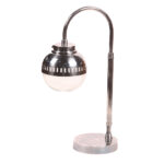 Fairview Desk Lamp Antique Silver