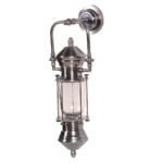 Lisbon Wall Lamp Antique Silver